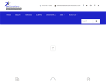 Tablet Screenshot of kapilconsultancy.com